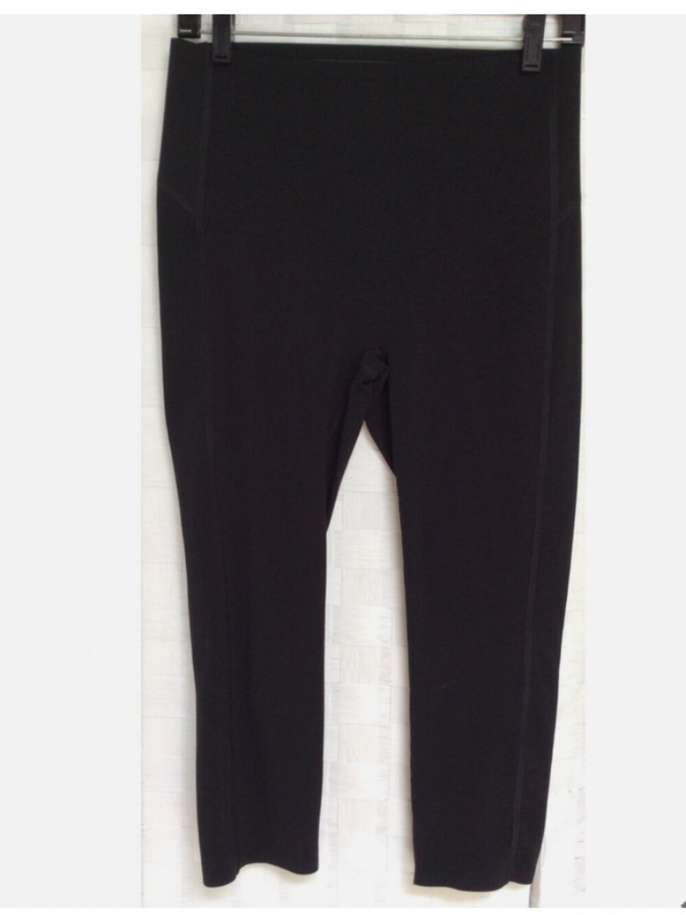 SPANX By Sara Blakely Crop Legging Very Black Size L Large 50151R